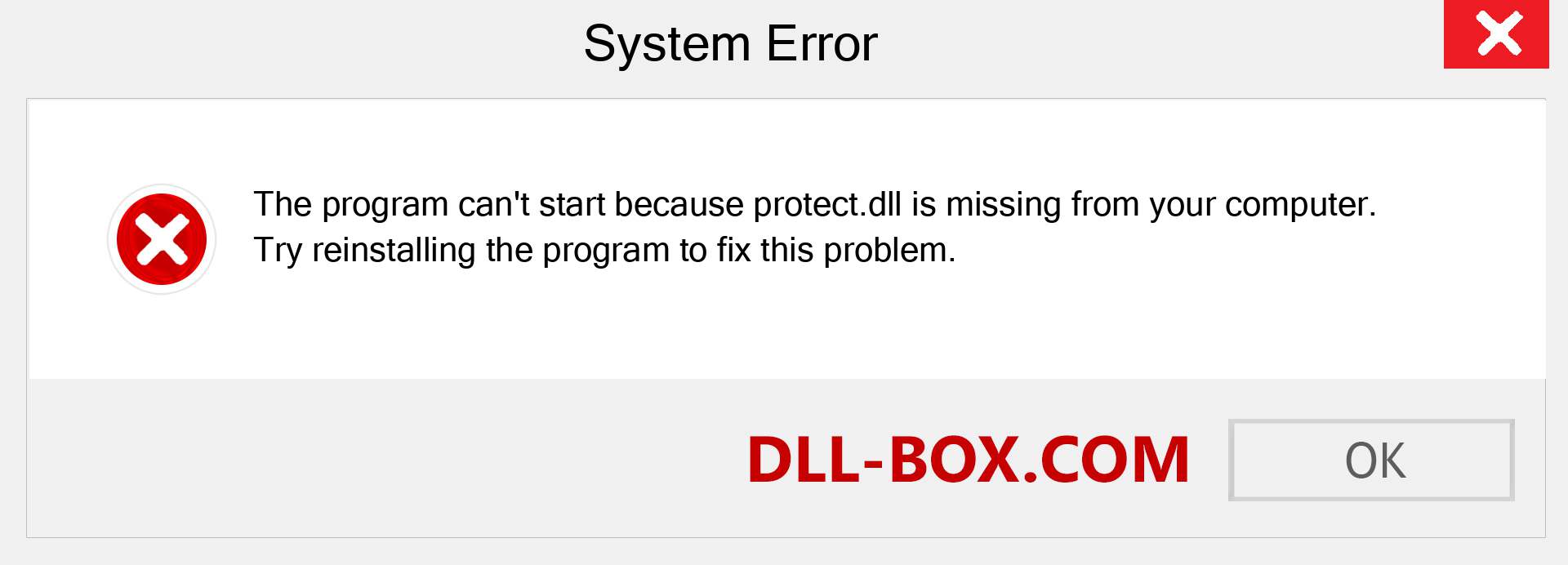  protect.dll file is missing?. Download for Windows 7, 8, 10 - Fix  protect dll Missing Error on Windows, photos, images